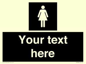 Custom information: black panel female